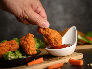 Champanhe e frango frito: você come ou passa?