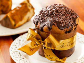 Um panetone/chocotone