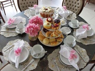 Quem você chamaria para um chá da tarde?